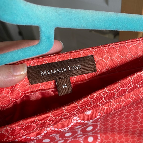 Coral mod style pencil skirt - Picture 3 of 3